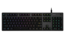 Logitech G512 Carbon Gaming Tastatur GX Red Nordisk med RGB Belysning Svart