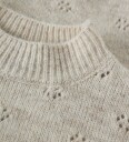 LMTD Nlfnamelyn Ls Short Turtle Neck Knit   Beige   170 176