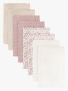 Pippi Organic Cloth Muslin (8-Pack) - Multi/patterned - 65X65CM