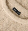 LMTD Collegegenser   NlfkLeavecable   Strikk   Havregrøt   LMTD   13 14 år (158 164)   Collegegenser Beige Brun