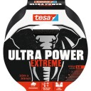 Tesa Ultra Power Extreme Reparasjonstape 50 mm x 10 m Sort for Innendørs og Utendørs Bruk