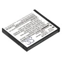 Panasonic Lumix DMC-F5 batteri (600 mAh 3.7 V)