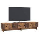  TV skap med skuff Gammelt tre 147 x 34,5 x 30 cm Konstruert tre