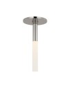 Rousseau Monopoint Flush Mount Polished Nickel