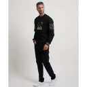 Armani Exchange, Herre, Gensere & Hettegensere, Svart, 2XL,