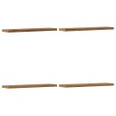  Vegghyller 4 stk artisan eik 40x10x1,5 cm konstruert tre