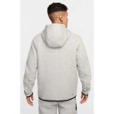 Nike Tech Fleece Full Zip Windrunner Hoodie Herre Dk Grey Heather/Black L