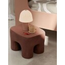 Ferm Living Frill Portable Bordlampe Rose/White
