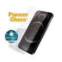 PanzerGlass Antibakteriell Skjermbeskytter for iPhone 12/12 Pro - Gjennomsiktig Standard Fit