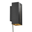 Nordlux Curtiz LED Vegglampe 3-Step Black
