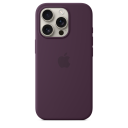 Apple iPhone 16 Pro Silikondeksel MagSafe Plomme