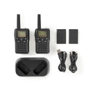 Walkie-Talkie - Jaktradio - Opp til 10 km - 8 Kanaler inkludert Ladestasjon
