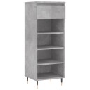  Skoskap betonggrå 40x36x105 cm konstruert tre 8721012114951