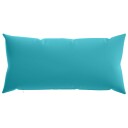 vidaXL Putetrekk 12 pcs HEERLEN Turkis 40 x 80 cm Polyester