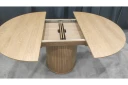 Gethin Spisebord 120 cm Rundt - Beige