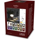 Konstsmide Antibes bordlampe 2700/3000/4000k+RGB dimbart rust/hvitt glass 1735685-01-0 1733932-01-0