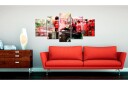 Bilde Memories From London 5 Pieces 200x100 Artgeist sp. z o. o.