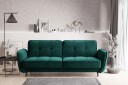 Katsuya Sovesofa 3 seters   Mørkegrønn