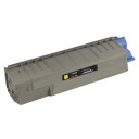 inkClub TOV080 Tonerkassett, erstatter Oki 44315305, gul, 6.000 sider