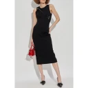 Versace Jeans Couture, Dame, Kjoler, Svart, S,