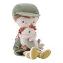 Little Dutch Doll Farmer Jim w. Chicken 35 cm  LD4563 