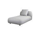 Cane-line Capture chaiselongue Light grey Grå