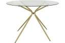 Kingsnorth Spisebord Rundt 110 cm - Messing