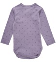 Hummel Body I/e hmlBeesy Lavender Grå 1 år 80 Langermet Body Lilla