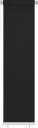 vidaXL Utendørs rullegardin 60x230 cm svart HDPE