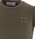 Stone Island T skjorte   Militær Green m. Logo   Stone Island   10 år 140   T skjorte   Grønn