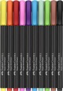 Faber-Castell Brush pen Black Edition set 10 pcs 116451
