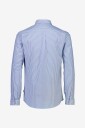 Lindbergh   Skjorte Striped Superflex Oxford L/S   Blå