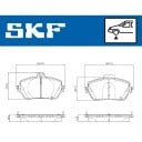 SKF VKBP 81302 Bremseklosser