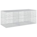 vidaXL Gabion med 5 mm Tråd og 5x5 cm Maske 250x100x100 cm