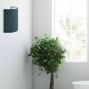 Euluna Vegglampe Boucle av stoff, mørkegrønn