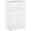 vidaXL Gabion med 5 mm tråd og 10x10 cm mesh 50x100x150 cm