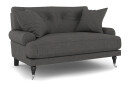 Loveseat Webber   Mørkgrå|Krom