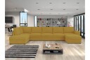 Taberk Sovesofa med Divan och Schäslong 5 sits   Gul