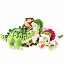 Plysj Dinosaur 37.5 cm – velg variant Brontosaurus Stegosaurus T-Rex Triceratops