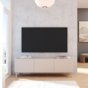 TV-benk Hanah Home Coast (150 x 47,3 x 36,8 cm) Sand - Sand