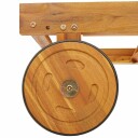  Solstol 2 pcs Gråbrun 200 x 67 x 84cm Massivt akasietre