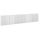 vidaXL Gabion med 3,5 mm wire og 5x2,5 cm nett 500x10x100 cm