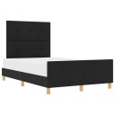  Sengestamme Svart 120x200 cm Stoff