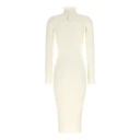 Elisabetta Franchi, Dame, Kjoler, Hvit, XS,