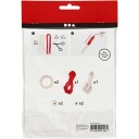Creativ Company Mini Makramé Julepynt Nisse 14 cm - DIY Sett