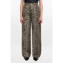 Ganni Dame Jeans Brun W29,