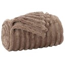 vidaXL Kastteppe Kamel 240 x 220 cm Fleece