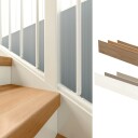 Trappefornyer Lundbergs Lakkert Eik Opptrinn L: 1000 mm