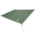 Vannavstøtende tarp med tak grønn