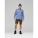 Norrøna Femund Flannel Lightweight Shirt Herre Frozen Fjord S